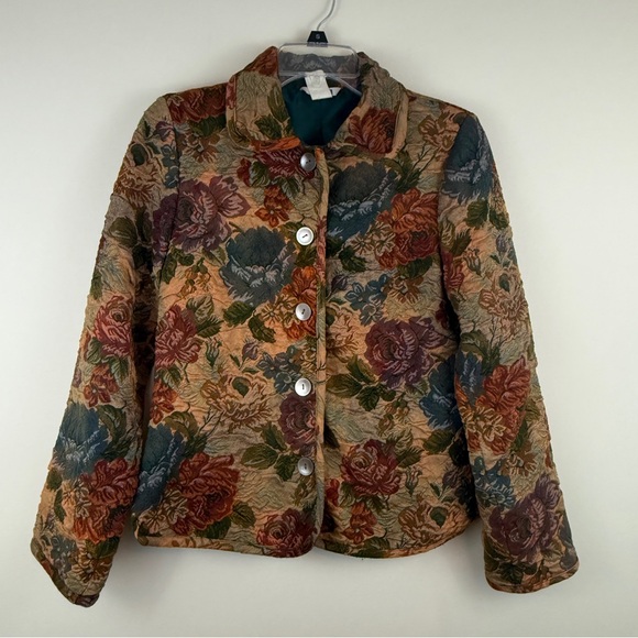 Acorn Jackets & Blazers - Vintage Acorn Floral Tapestry Jacket – Size S